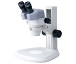 Nikon Smz 660 Stereo Zoom Microscope, Plain Stand With Ring Illuminator