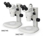 Nikon Smz745 Stereo Zoom Microscope, Plain Stand With 6v 20w Illuminator