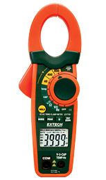 EXTECH EX730( CLAMP METER, AC/ DC, TRMS 800A)