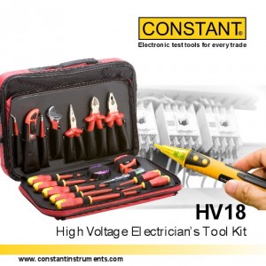 CONSTANT-HV 18 Insulated Electrician’ s Tool Kit 18 pcs tool + Noncontact Check Pen