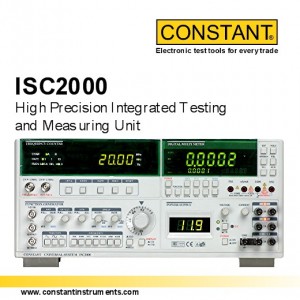 Constant ICS2000 High Precision Integrated Testing & Measuring Unit