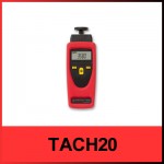 Amprobe TACH-20 Contact and Non-Contact Tachometer
