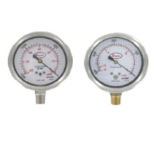 DWYER 2.5” STAINLESS STEEL LOW PRESSURE GAGES