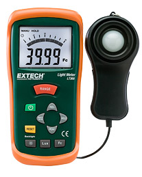 Extech LT300: Light Meter Digital and Analog display of light in Foot-candles or Lux