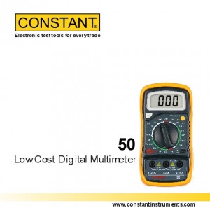 JUAL Constant Dmm 50 ( Low Cost Digital Multimeter )