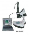 Jual alat agen murah BestScope BS-1000AD Monocular Zoom Microscope with stand and 1.3MP digital eyepiece